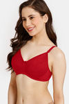 Rosaline Everyday Double Layered Non Wired 3/4th Coverage T-Shirt Bra - Ski Patrol — thumbnail 3